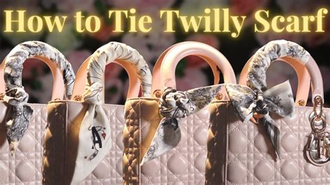 dior butterfly twilly|how to wear twilly scarf.